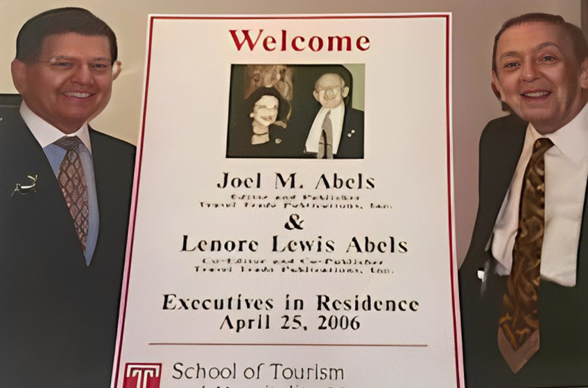 Nicholas Rago attends Temple Event