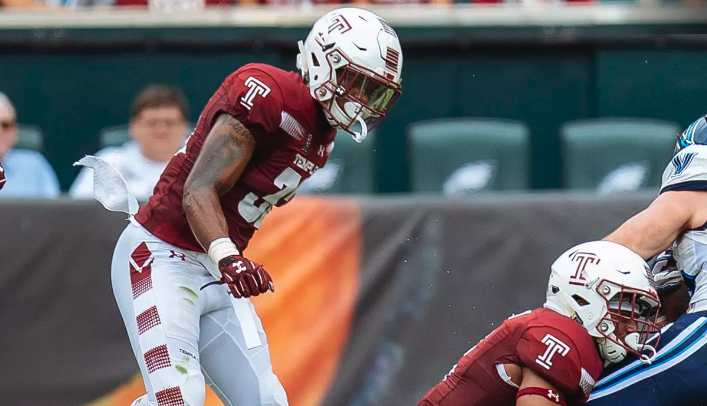 Football's Shaun Bradley Drafted by the Eagles - Temple