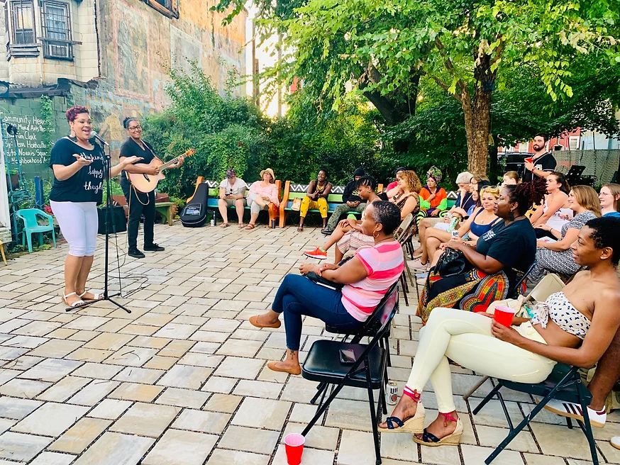 Theater al fresco at Power Street