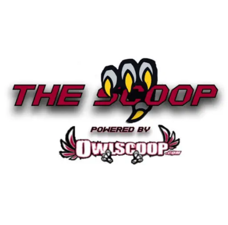The Scoop logo features an Owls claw holding the words "The Scoop"